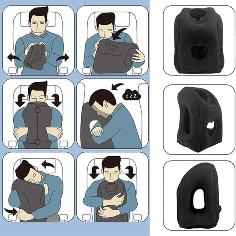 Inflatable Travel Pillow