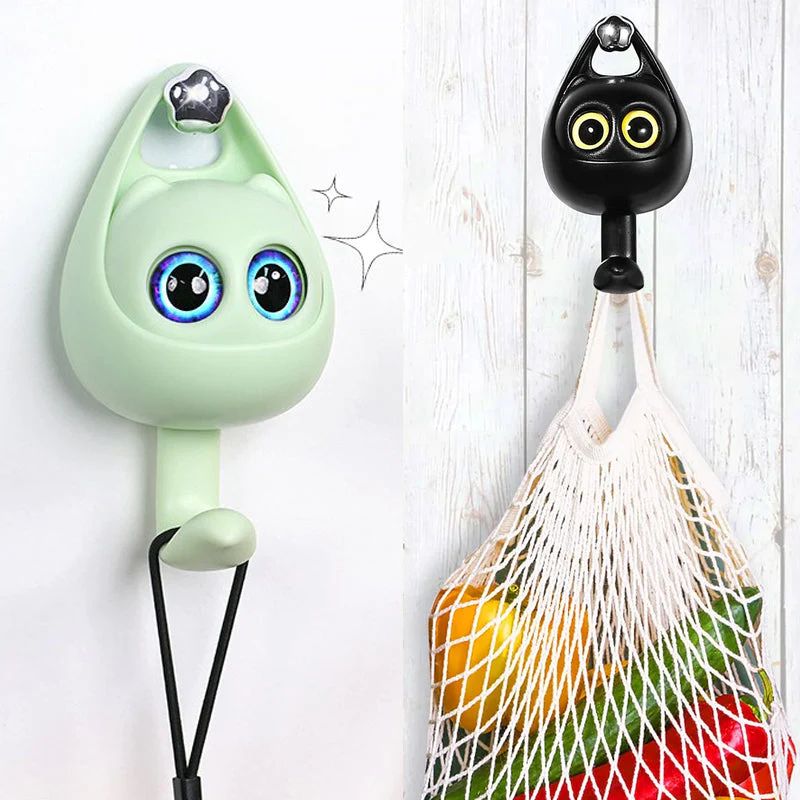 Creative Cute Wink Cat Hooks