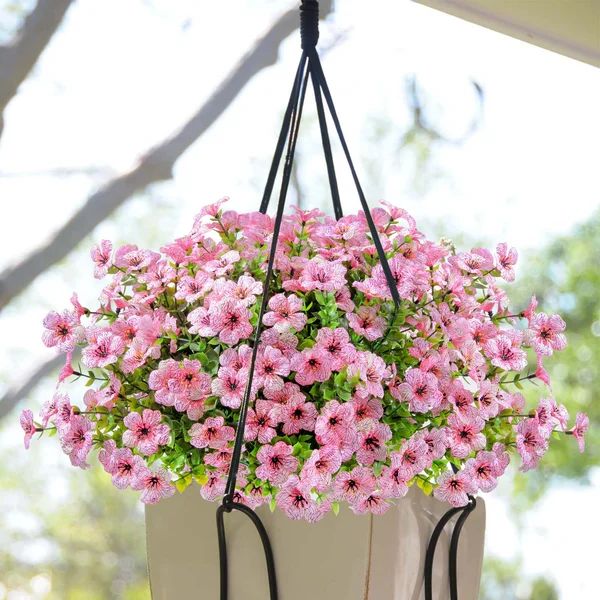 Artificial flowers for outdoors