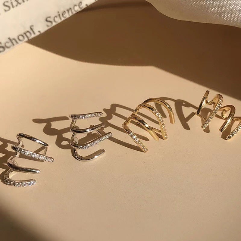 Four Prong Earrings
