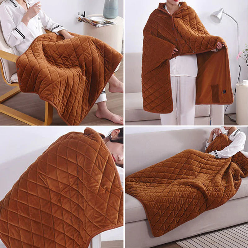 USB heated blanket