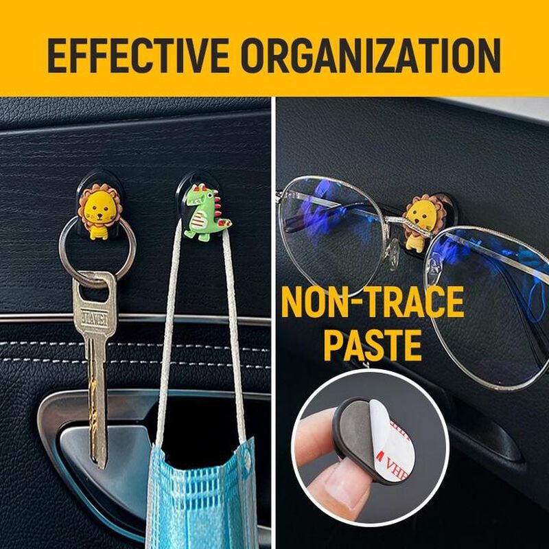 Multifunctional Vehicle Sticky Cute Hooks