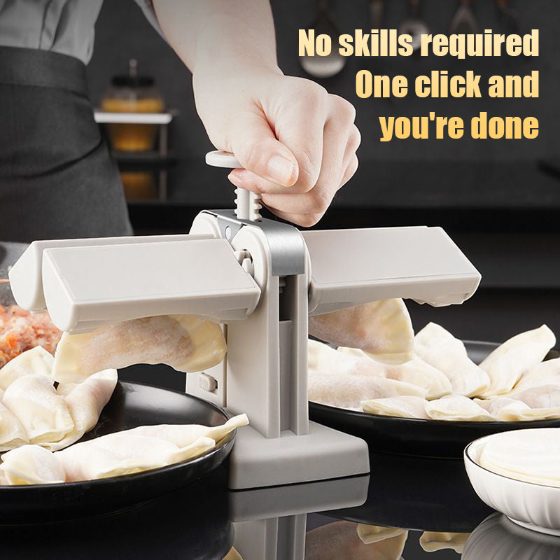 HOUSEHOLD DOUBLE HEAD AUTOMATIC DUMPLING MAKER MOULD