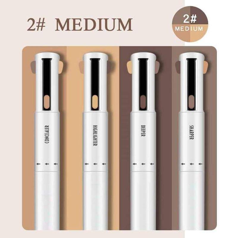 4-in-1 Defining Highlighting Waterproof Eyebrow Pen