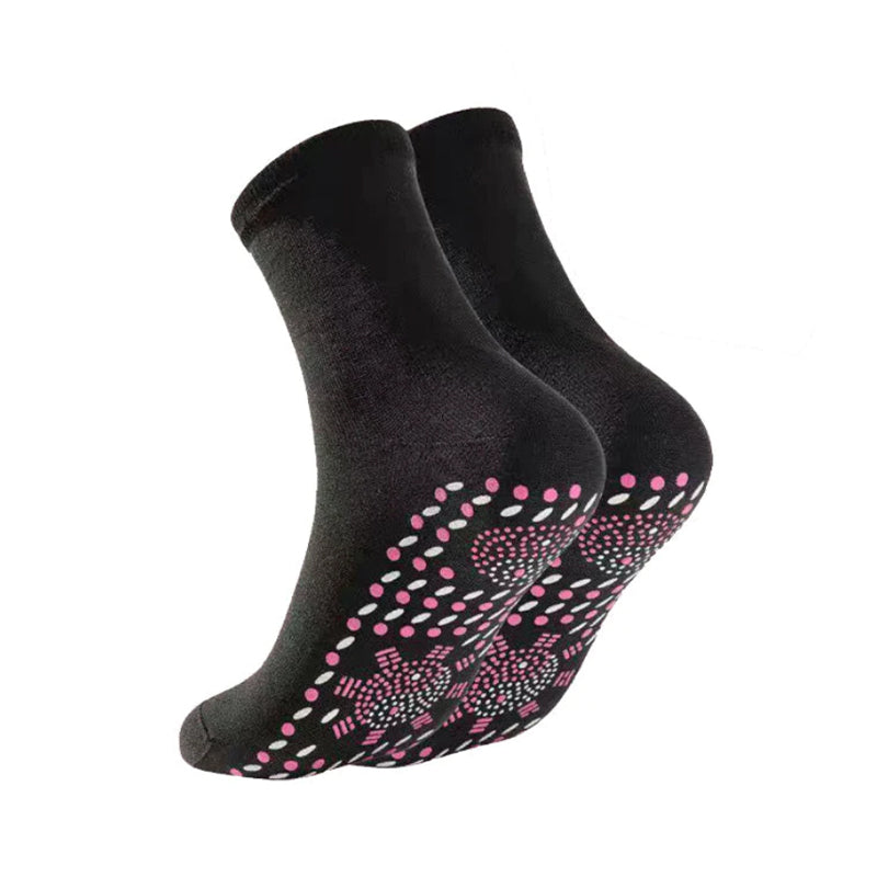 Tourmaline Acupressure Self-Heating Fitness Socks