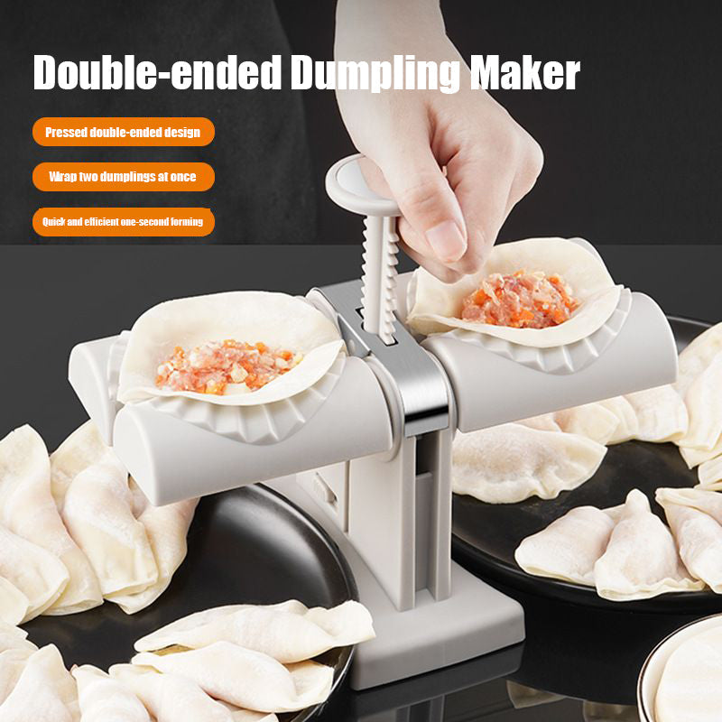 HOUSEHOLD DOUBLE HEAD AUTOMATIC DUMPLING MAKER MOULD