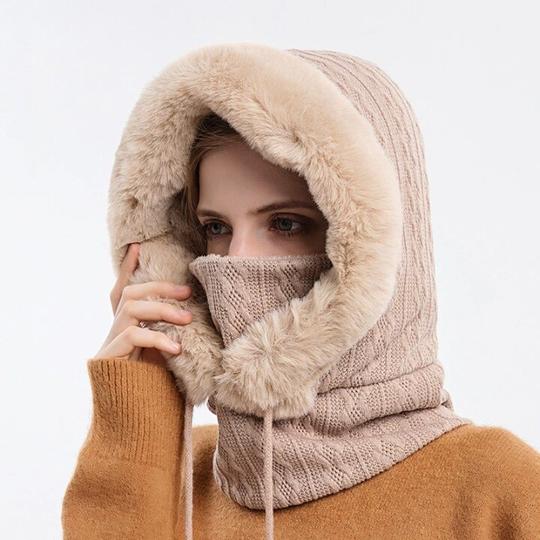 Winter Knit Set Unisex Warm Wind-Proof Cap